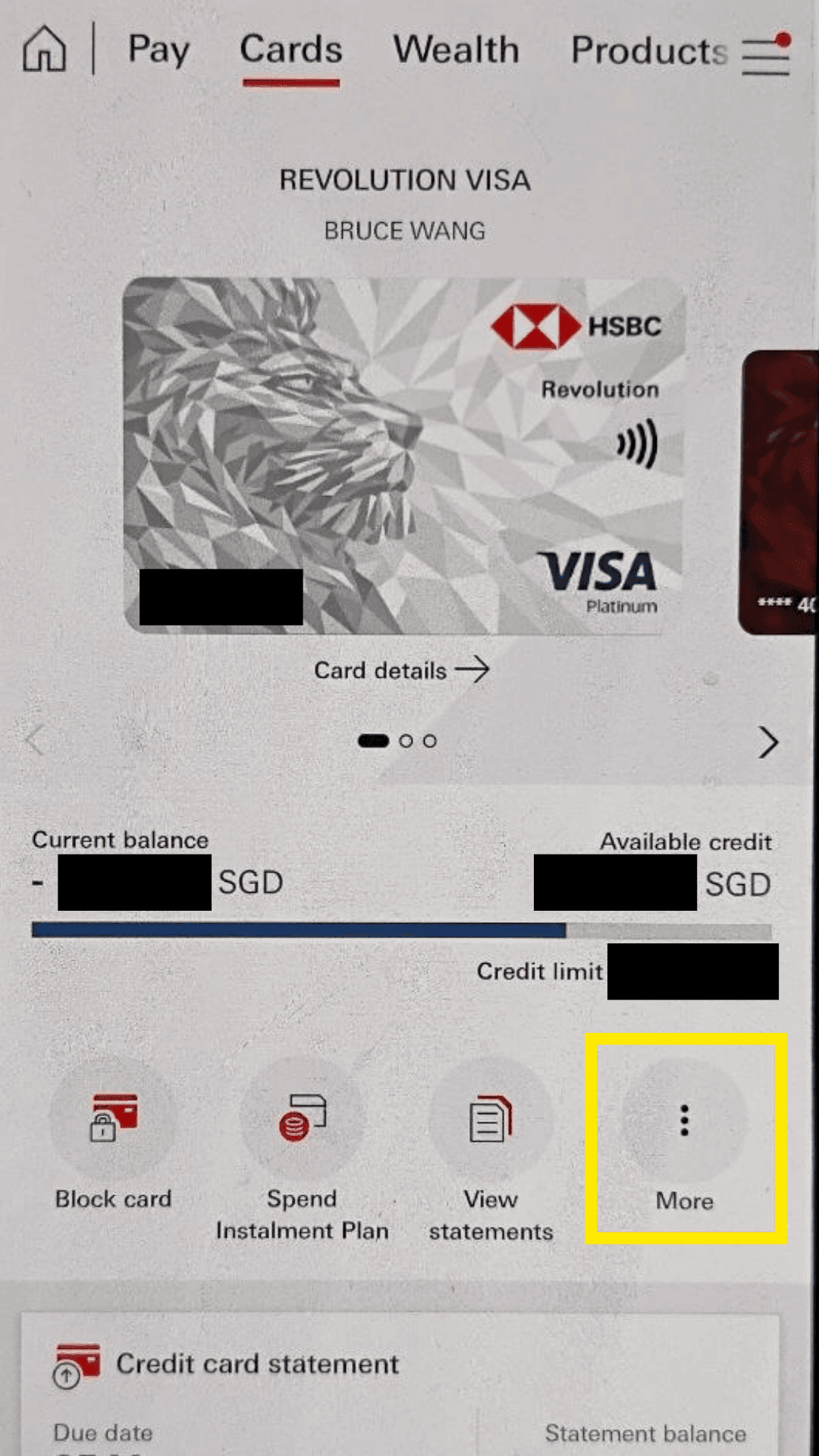 HSBC step 2
