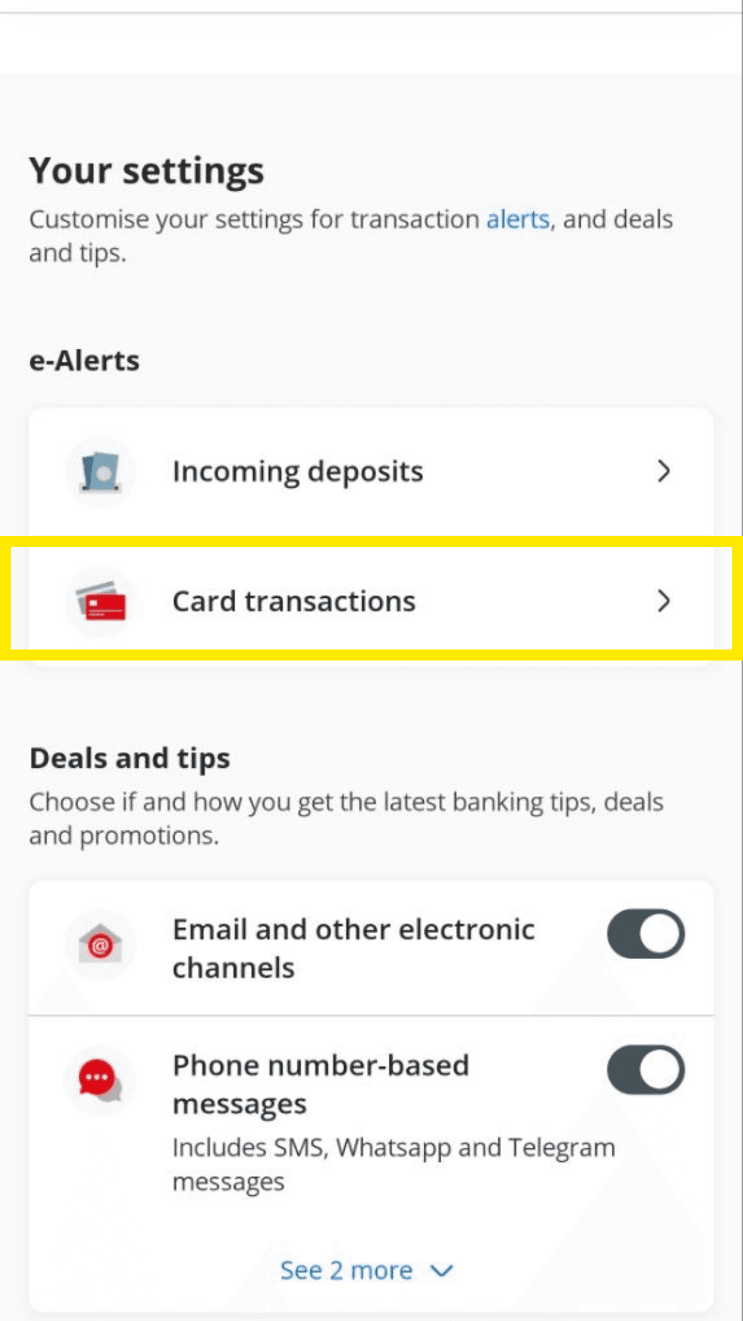 OCBC step 3